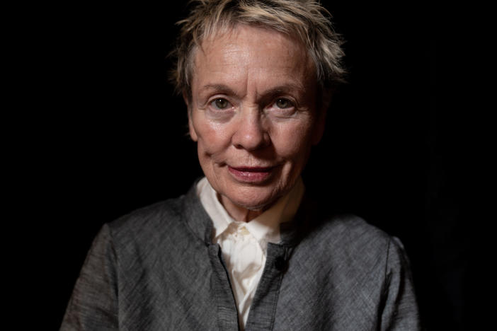Laurie Anderson, an artist and performer whose work spans disciplines, channels her emotional past into transformative art.