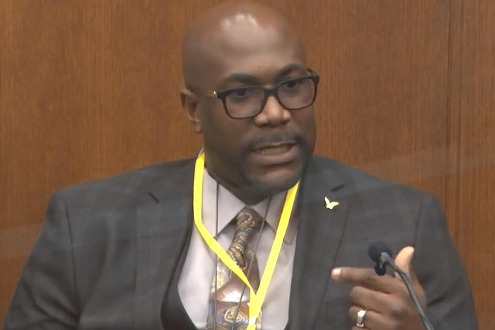 Philonise Floyd, George Floyd's younger brother, testifies  Monday in the trial of former Minneapolis police officer Derek Chauvin.