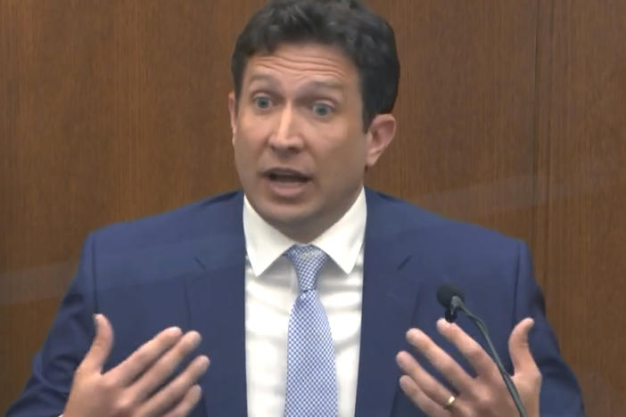 Dr. Jonathan Rich, a cardiologist, testified on Monday that George Floyd "did not die from a primary cardiac event and he did not die from a drug overdose."
