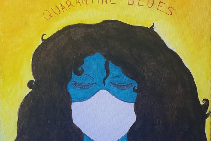 Ciera Amaro's art is one of the submissions to a project called Dispatches from Quarantine.