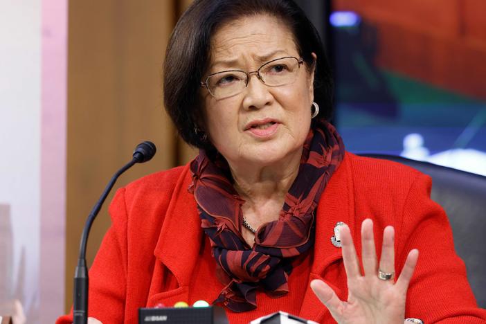 Sen. Mazie Hirono, D-Hawaii, says her immigrant journey, detailed in a new memoir, has driven her to "stand up to bullies."