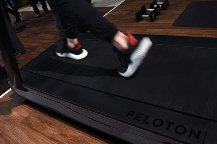 The U.S. Consumer Product Safety Commission says it believes the Peloton Tread+ poses serious risks to children, but the company calls the warning "inaccurate and misleading."