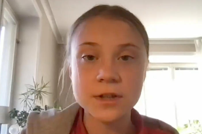 Climate activist Greta Thunberg, 18, is adding vaccine inequality to her agenda. In a speech on Monday, she said it was "unethical" to vaccinate young people in rich countries when health workers in low resource countries aren't yet inoculated.