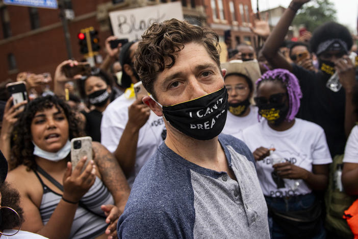 Minneapolis Mayor Jacob Frey was met with boos from protestors in his city last summer after saying he didn't support abolishing the police.