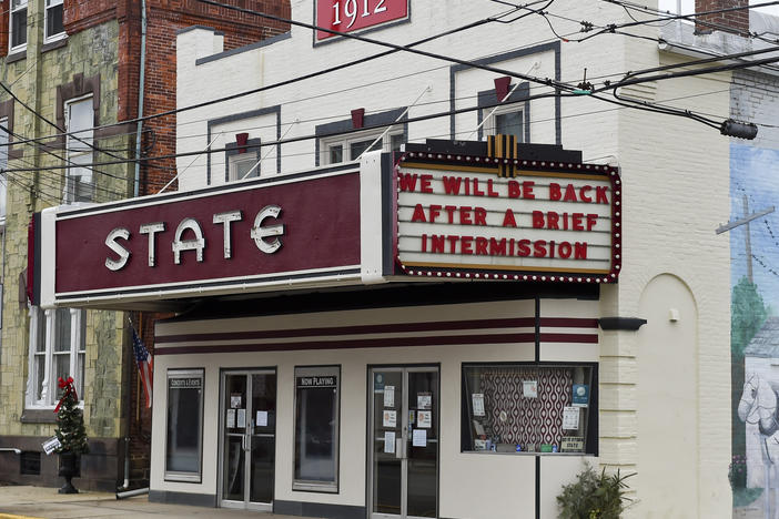 The State Theatre in Boyertown, Penn. photographed on Jan. 4, 2021. In April, the U.S. Small Business Administration had a troubled start to its Small Venue Operators Grant program.