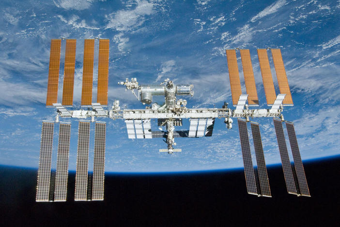 The International Space Station is larger than a football field. But with 11 people soon to be aboard, there aren't enough places for them all to sleep.