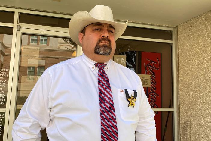 Zapata County Sheriff Raymundo Del Bosque says they used to have one car chase and bailout of unauthorized immigrants a week; now they have one a day.