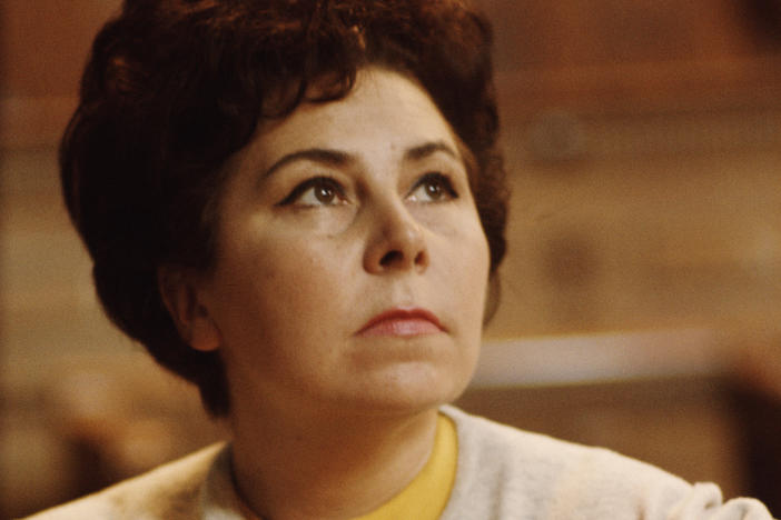 German mezzo-soprano Christa Ludwig, circa 1965.