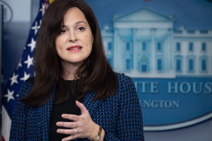 Anne Neuberger, the deputy national security adviser for cyber and emerging technology, says an upcoming executive order will strengthen U.S. cybersecurity, from setting up new ways to investigate cyberattacks to developing standards for software.