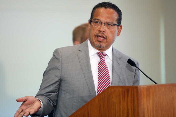 Minnesota Attorney General Keith Ellison prosecuted former officer Derek Chauvin, who was convicted on April 20 of murdering George Floyd.