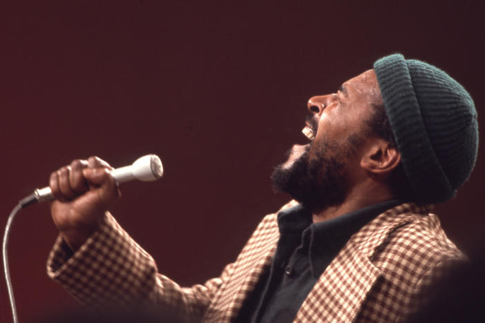 Marvin Gaye's hit record "What's Going On" encapsulates the political turmoil of 1971 while also inspiring hope for change.