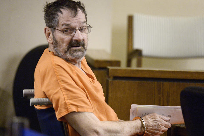 Frazier Glenn Miller Jr., also known as Frazier Glenn Cross, in court in 2014 after he killed three people at Jewish sites in suburban Kansas City.