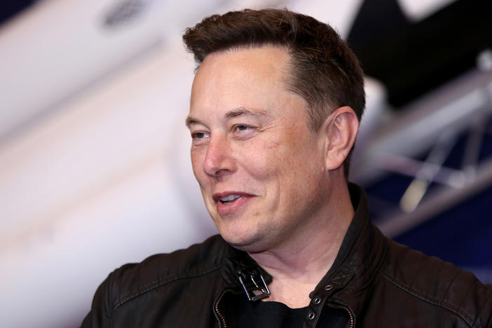 As first-time <em>SNL</em> host, tech magnate Elon Musk played himself in a pre-taped sketch.