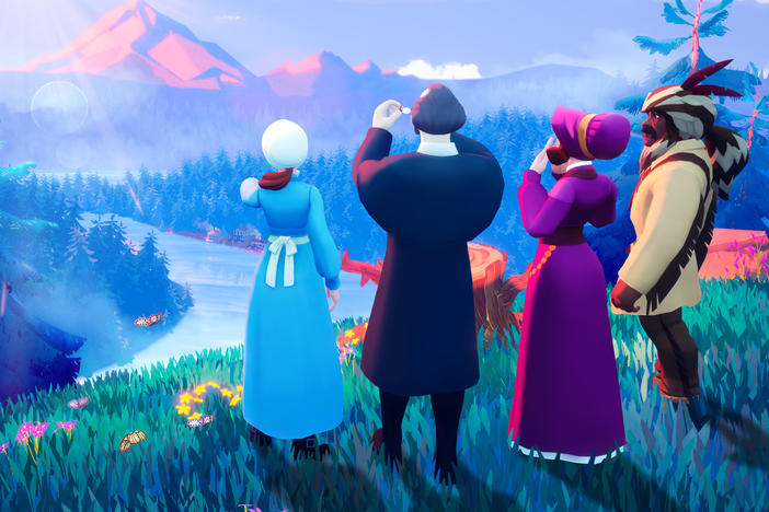 A new version of the Oregon Trail game for Apple Arcade features improved Native American representation and new playable Native American characters and storylines.