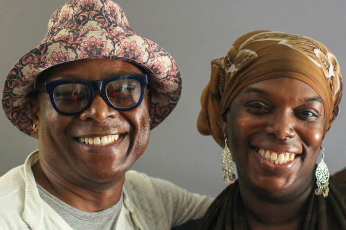 Beau McCall (left) and Julaina Glass spoke for a StoryCorps interview in 2017 about how their relationship has blossomed over the years — from distant neighbors to close friends.