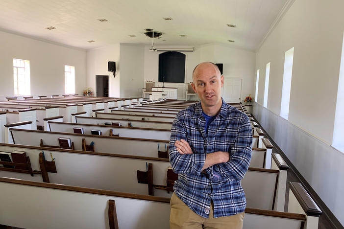 Pastor J.P. Conway leads the Acklen Avenue Church of Christ in Nashville. When members started telling him they got vaccinated, he began keeping track. Now, he says 99% have been immunized.