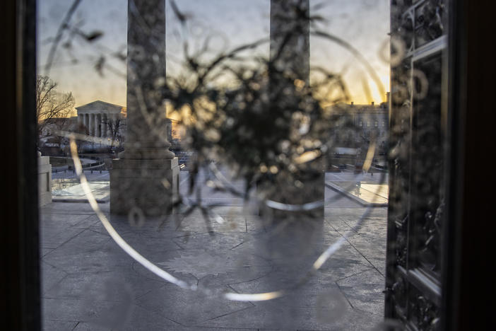 A new report says a division within the Department of Homeland Security missed signs of potential violence before the insurrection at the U.S. Capitol on Jan. 6.