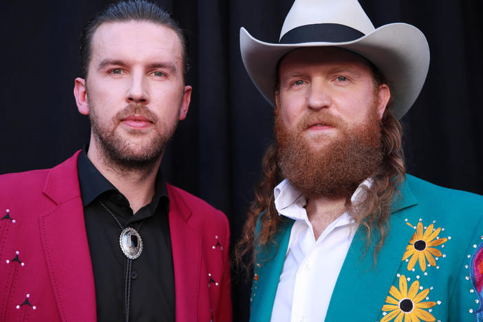 From left, T.J. and John Osborne, photographed during the Academy Of Country Music Awards on April 7, 2019 in Las Vegas.