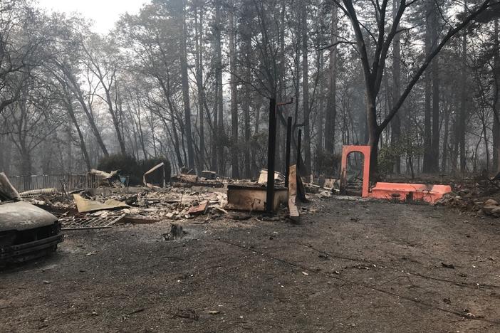 Bill Cook's family home in Paradise, Calif., was destroyed by the Camp Fire in 2018. Like the vast majority of 67,000 fire victims of multiple PG&E-related fires, Cook's family has yet to see a dime.<em> </em>