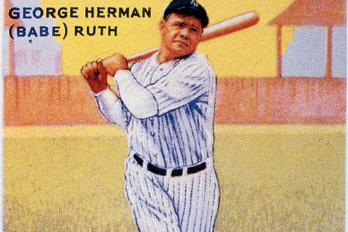 In addition to the rare 1933 Babe Ruth card, Memory Lane Inc. says the sale will feature more than 1,000 items including "some of the finest known examples of other Hall of Fame players including Ty Cobb, Lou Gehrig, Honus Wagner, Ted Williams and Cy Young, as well as World Series program books dating back to 1903."