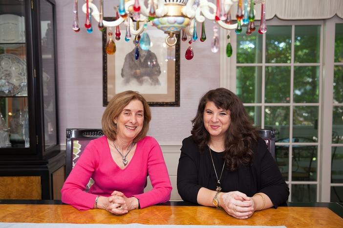 Sheryl Olitzky (left) and Atiya Aftab founded the Sisterhood of Salaam Shalom in 2010. It has since grown to more than 150 chapters across the U.S. and in Berlin.