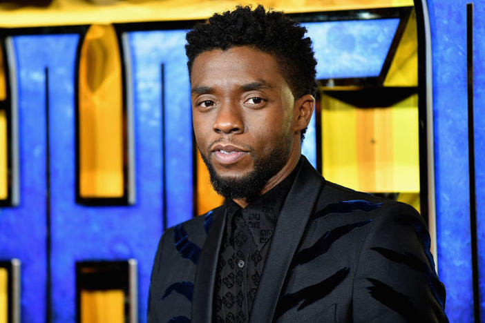 The late actor Chadwick Boseman, in London in 2018.