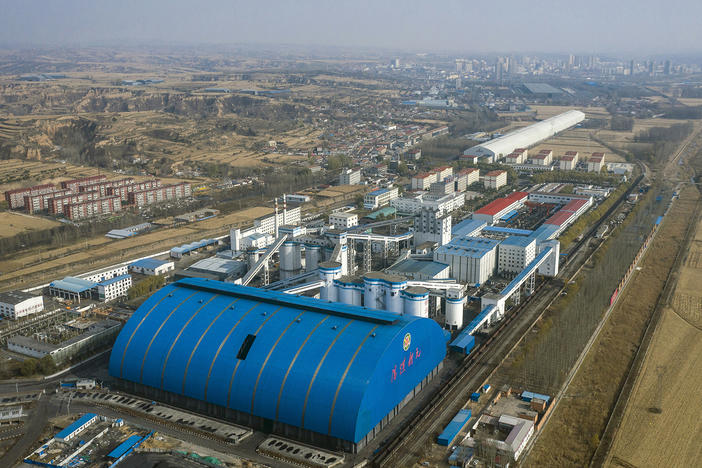 The Xinyuan Coal Mine operated by Yangquan Coal Industry Group Co. in Jinzhong, Shanxi province, in October.