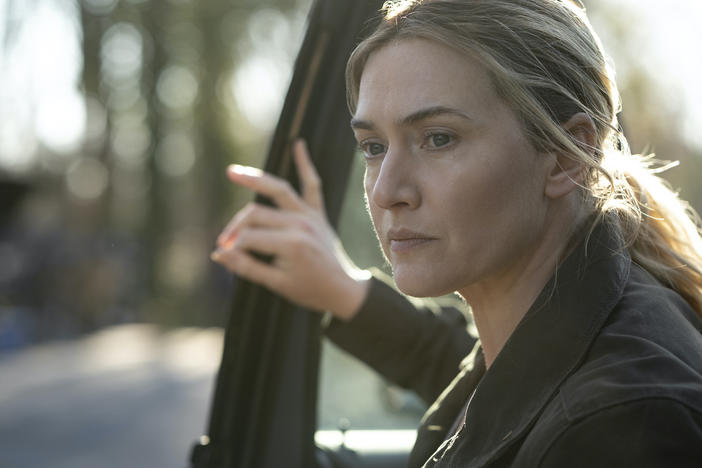 Kate Winslet as Mare on <em>Mare of Easttown</em>.