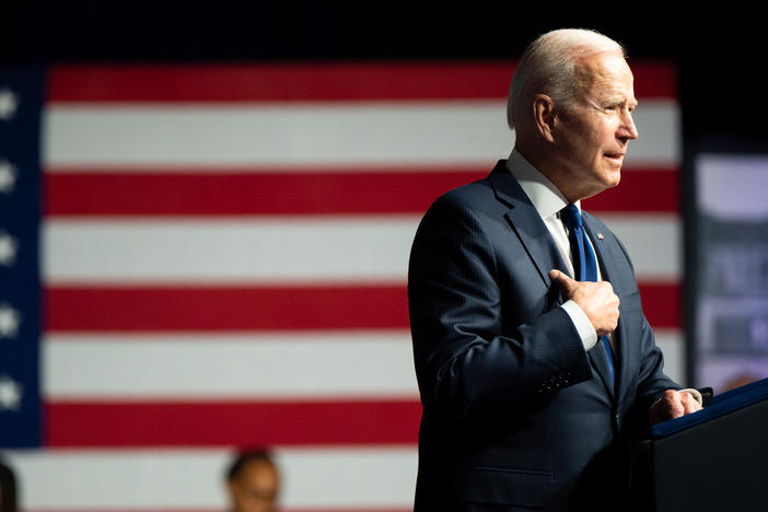 President Biden wants Vice President Harris to lead his administration's efforts to expand voting rights. The move comes as a number of GOP-led state legislatures have pushed to enact more voting restrictions.