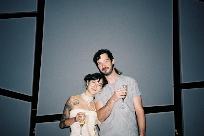 Michelle Zauner, the singer and creative driver of Japanese Breakfast, and Craig Hendrix, the band's drummer and co-producer.