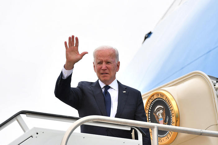 President Biden is set to spend eight days in Europe, first meeting allies and partners in the U.K. and Brussels, and then meeting his Russian counterpart in Geneva.