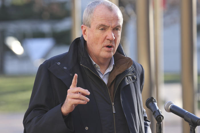 N.J. Gov Phil Murphy, seen above on Dec. 15, 2020, has announced the closing of the Edna Mahan Correctional Facility for Women. The prison has "a long history of abusive incidents," he said.