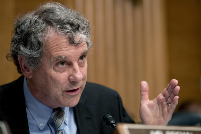 Sen. Sherrod Brown, D-Ohio, wants answers from one of the country's largest owners of single-family rental homes. A report from an advocacy group finds that the company has been filing evictions at more than four times the rate in predominantly Black counties as in mostly white counties.