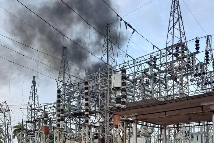 A fire at a Luma Energy substation in San Juan knocked out power to hundreds of thousands of residents in Puerto Rico on Thursday.