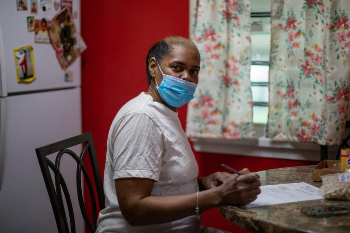 Flora Dillard says the help she received in upgrading her house and cutting her energy bills is "a very good program, especially for people that don't have a lot of income." She has lived in the house for 15 years.