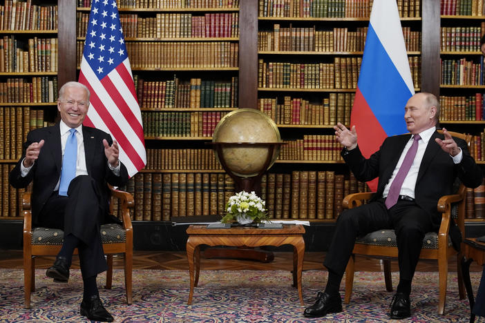 At their summit in Geneva on Wednesday, President Biden told Russian leader Vladimir Putin that the U.S. would strike back if it keeps getting hit with cyberattacks. "Responsible countries need to take action against criminals who conduct ransomware activities on their territory," Biden said.