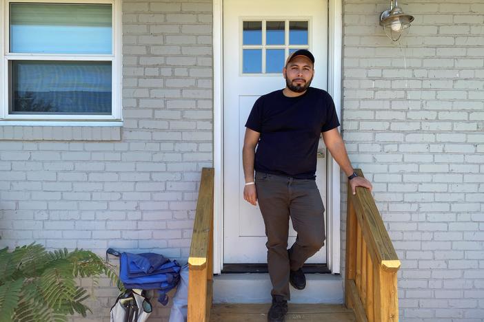 Jonathan Caballero is among the millions of workers who are rethinking how they want to live their lives after the pandemic. He has found a new job that won't require a long commute.
