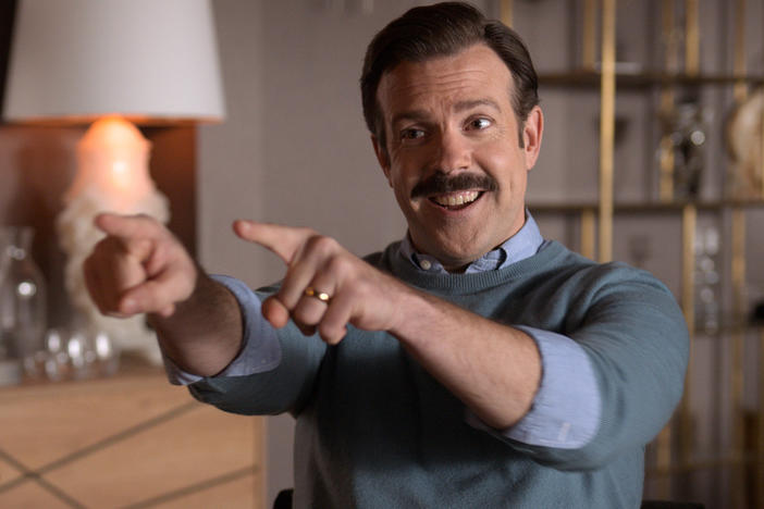 Ted Lasso (Jason Sudeikis) returns for a second season on July 23 on Apple TV .