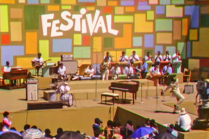 The Harlem Cultural Festival in 1969 in the documentary<em> Summer of Soul.</em>