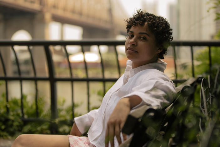 Bronx native and Associate Campaigner at Change.org, Erni Poché, in the Sutton Place neighborhood of Manhattan in New York City on Wednesday, June 30.