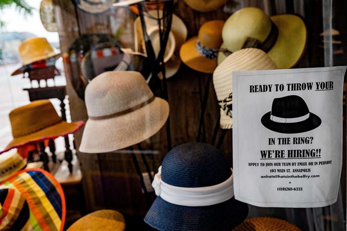 The number of job openings topped 9 million on the last day in May, according to the Labor Department. The number of people quitting their jobs fell slightly from April — to 3.6 million.