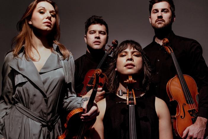 Attacca Quartet members Amy Schroeder, Domenic Salerni, Andrew Yee and Nathan Schram dig into dance music on their new CD.