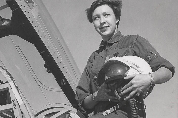 Wally Funk is one of the Mercury 13, a group of women who trained to be astronauts in the 1960s.