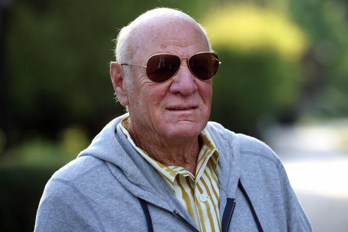 In an interview with NPR, Barry Diller, chairman of IAC, called the movie business dead. Here, he walks to a session of the Allen & Company Sun Valley Conference in Idaho on Wednesday.