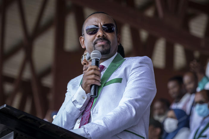 Ethiopia's Prime Minister Abiy Ahmed, pictured in June, was assured a second term after his Prosperity Party was declared the winner of last month's national election.