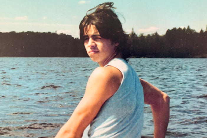 Cas Torres, pictured in 1987 in his late teens, around the same time he was imprisoned and transferred to New York City's Hart Island.
