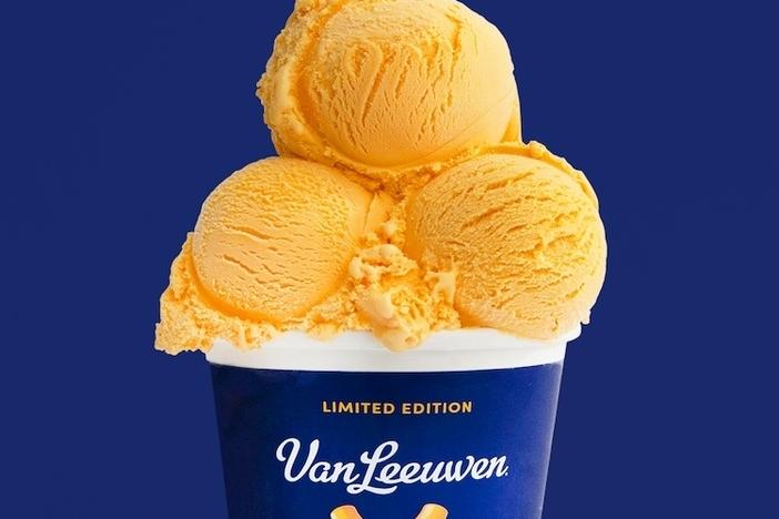 Limited-edition macaroni and cheese ice cream is now available while supplies last.
