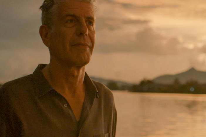 The chef-turned-media personality died by suicide in 2018. His voice was recreated in the new documentary <em>Roadrunner</em> by AI technology.