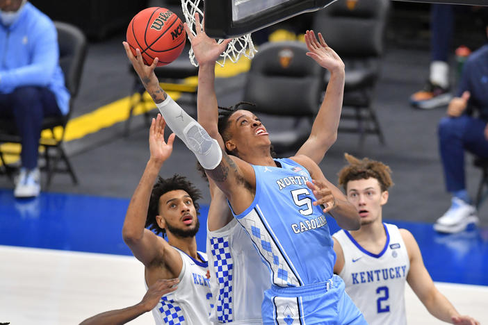 The University of North Carolina is the first school to organize group licensing deals for its players.