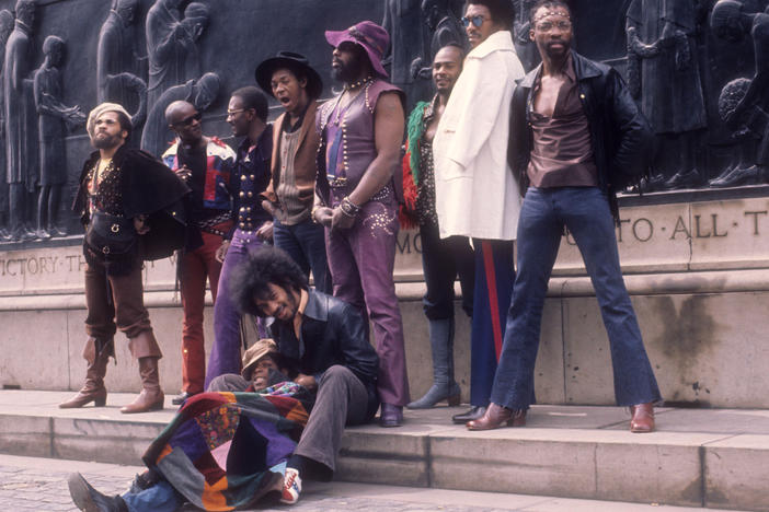 Funkadelic is the result of George Clinton flirting with psychedelic music, a style he describes as "loud R&B."